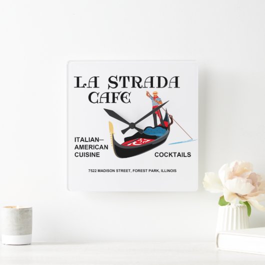 La Strada Cafe, Bospark, IL Vierkante Klok (Huis)