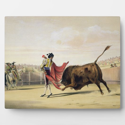 La Suerte de la Capa, 1865 (kleur litho) Fotoplaat (Voorkant)