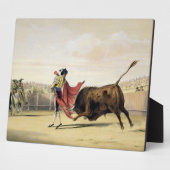 La Suerte de la Capa, 1865 (kleur litho) Fotoplaat (Zijkant)