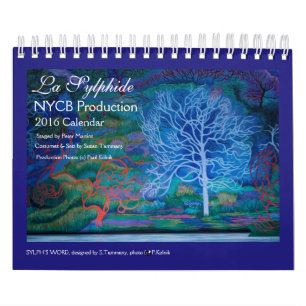 LA SYLPHIDE 2016 Agenda Kalender