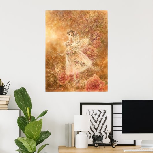La Sylphide Art Print (Thuiskantoor)