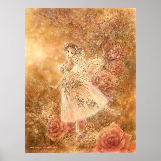 La Sylphide Art Print (Voorkant)