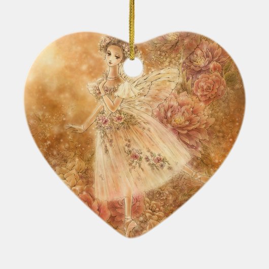 La Sylphide Ballet Ornament (Achterkant)
