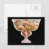 La Sylphide bourbon whiskey label Briefkaart (Voorkant / Achterkant)