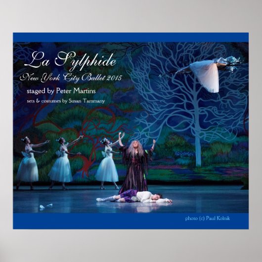 LA SYLPHIDE POSTER (Voorkant)