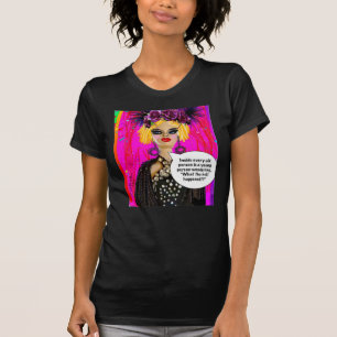 LA T-Shirt - Binnen elke oude persoon is er een jo