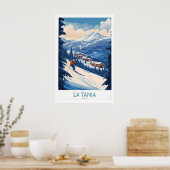 La Tania Ski Poster 1 (Keuken)