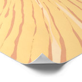 La Tania Skigebied Reisposter Poster (Hoek)