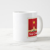 La taza con sello vietnamita de Saigón Grote Koffiekop (Voorkant rechts)