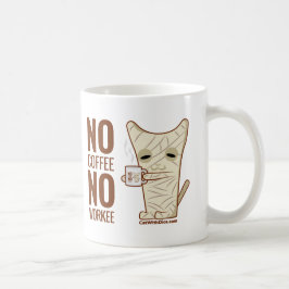 La taza de la momia - No Coffee No Workee Koffiemok