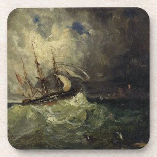 La Tempête – Félix Ziem Bier Onderzetter