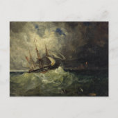 La Tempête – Félix Ziem Briefkaart (Voorkant)