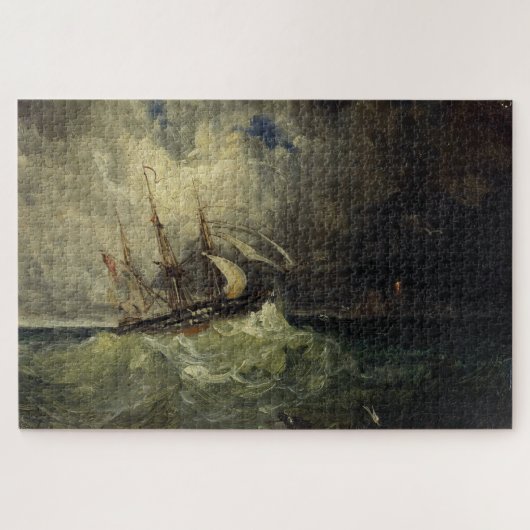 La Tempête – Félix Ziem Legpuzzel (Horizontaal)