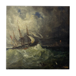 La Tempête – Félix Ziem Tegeltje