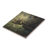 La Tempête – Félix Ziem Tegeltje (Zijkant)