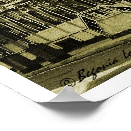 La Terraza Poster (Hoek)