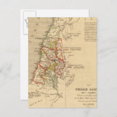 La Terre Sainte sous Salomon Briefkaart (Voorkant / Achterkant)