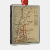 La Terre Sainte sous Salomon Metalen Ornament (Rechts)