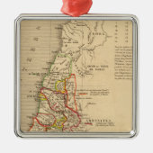 La Terre Sainte sous Salomon Metalen Ornament (Voorkant)