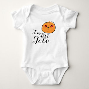 La Tête à Toto Funny Wiskunde Jokes Baby Bodysuit