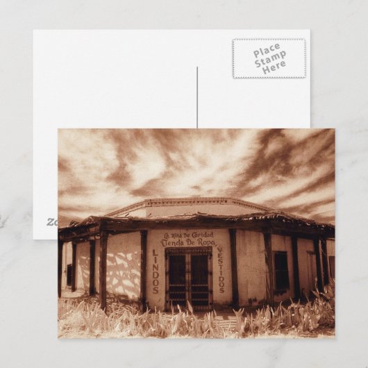 La Tienda (winkel) Briefkaart (Voorkant / Achterkant)