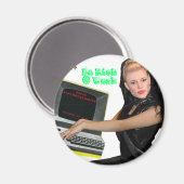 La toetsenbord, La Rich @ Werk Magneet (Voorkant / Achterkant)