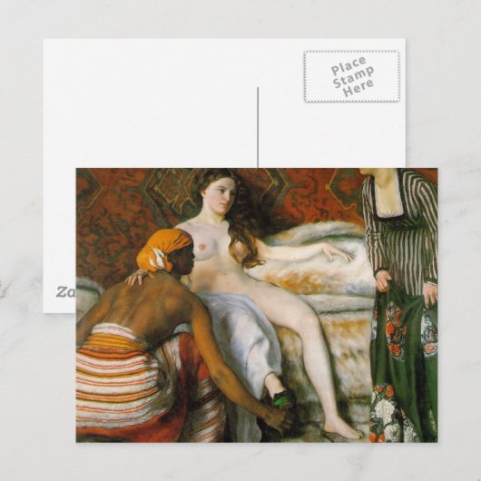 La Toilette, Frederick Brazille Briefkaart (Voorkant / Achterkant)