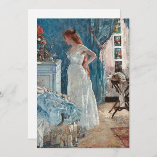 La Toilette | Henri Gervex (Voorkant / Achterkant)