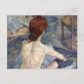 La Toilette Rousse - Toulouse-Lautrec-schilderij Briefkaart (Voorkant)