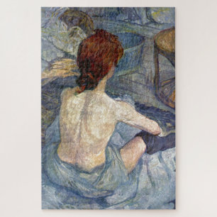 La Toilette Rousse - Toulouse-Lautrec-schilderij Legpuzzel