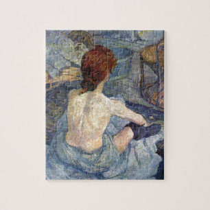 La Toilette Rousse - Toulouse-Lautrec-schilderij Legpuzzel