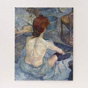 La Toilette Rousse - Toulouse-Lautrec-schilderij Legpuzzel