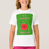 La Tomatina Bunol Celebration Valencia gift Spanje T-shirt (Voorkant)