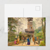 La Torre de la Quinta da Regaleira (Portugal) Briefkaart (Voorkant / Achterkant)