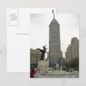 La Torre Latinoamericana desde Bellas Artes Briefkaart (Voorkant / Achterkant)