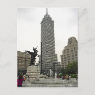 La Torre Latinoamericana desde Bellas Artes Briefkaart