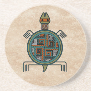 La Tortuga - Turtle Zandsteen Onderzetter