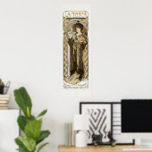 La Tosca Alphonse Mucha Small Poster (Thuiskantoor)