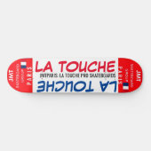 LA TOUCHE JMT PARIJS 8 1/4" Skateboard Deck (Horizontaal)