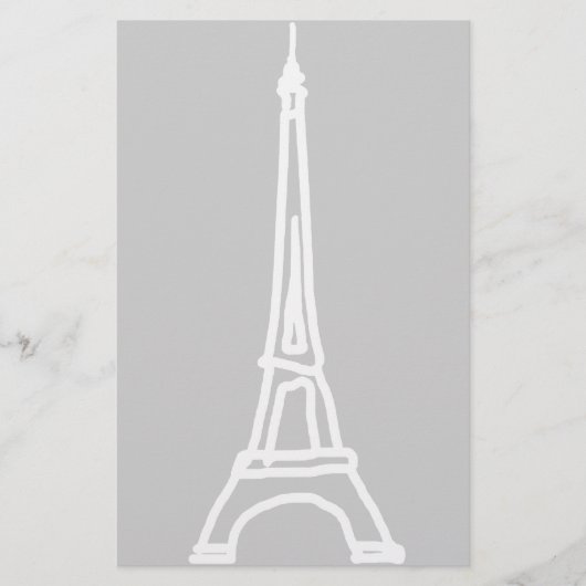 la tour Eiffel Briefpapier (Voorkant)