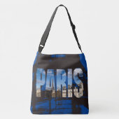 La Tour Eiffel Drank Crossbody Tas (Achterkant)