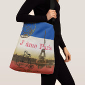 La Tour Eiffel Drank Crossbody Tas (Dichtbij)