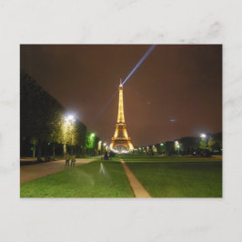 La Tour Eiffel, Eiffel Tower - Parijs, Frankrijk Briefkaart