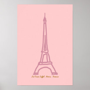La Tour Eiffel France Parijs Poster