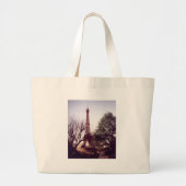 La Tour Eiffel Grote Tote Bag (Voorkant)