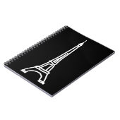 la tour Eiffel Notitieboek (Linkerzijde)