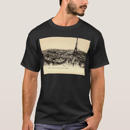 La Tour Eiffel, Paris Frankrijk c1910  T-shirt (Voorkant)
