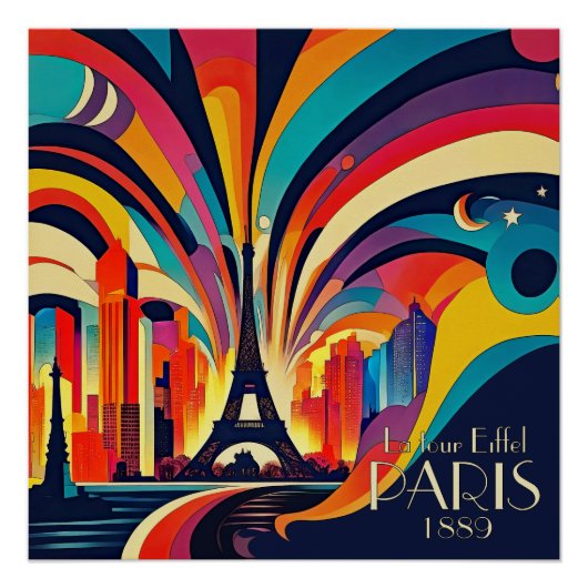 La Tour Eiffel Perfect Poster (Voorkant)