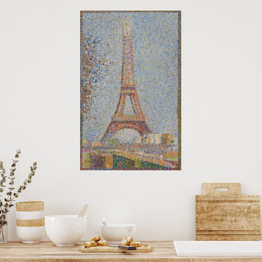 La Tour Eiffel Poster (Keuken)