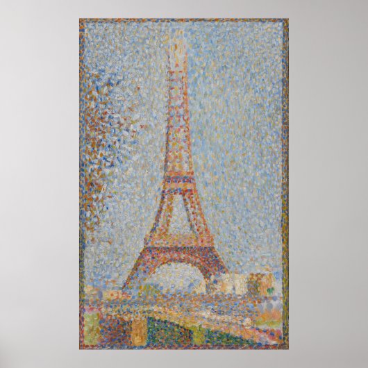 La Tour Eiffel Poster (Voorkant)